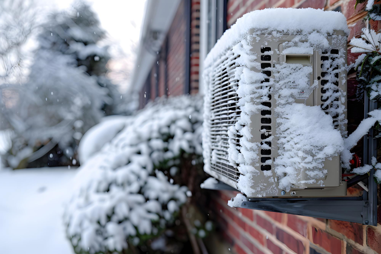 frozen heat pump